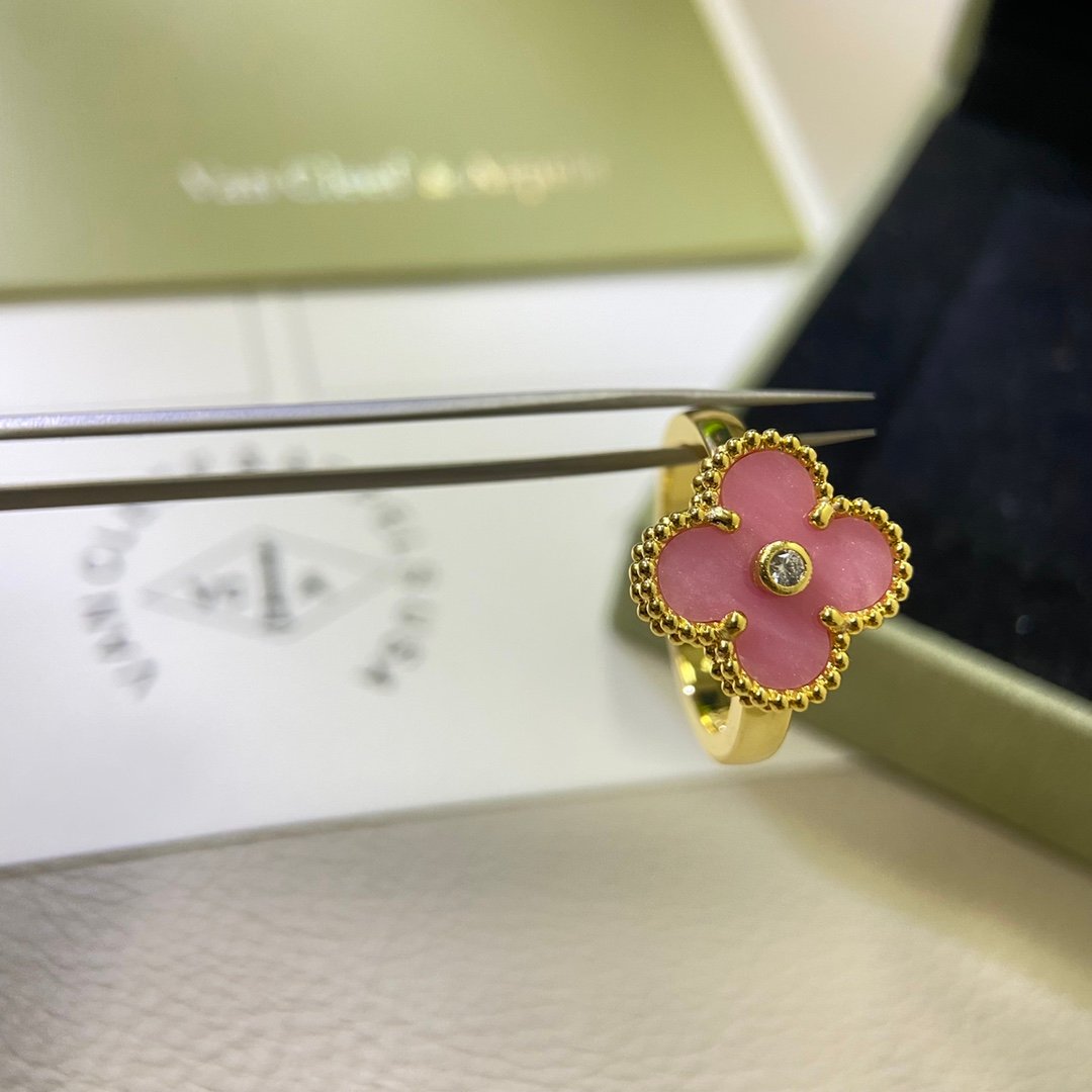 Cherry Blossom Clover Ring Series - Image 2