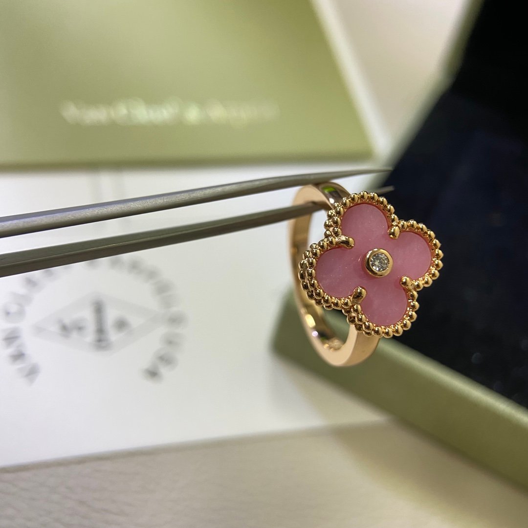 Cherry Blossom Clover Ring Series - Image 4