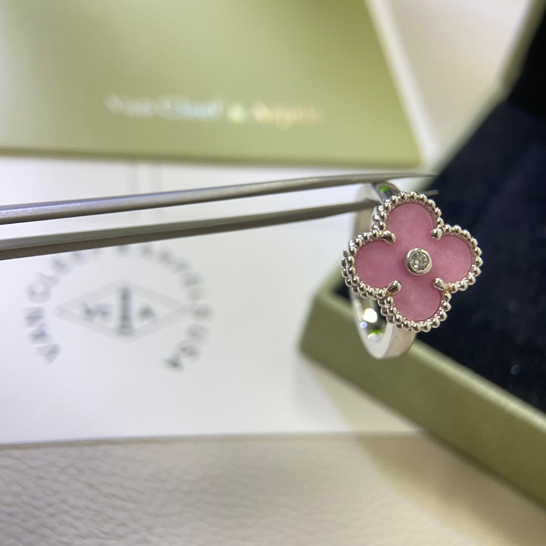 Cherry Blossom Clover Ring Series - Image 3